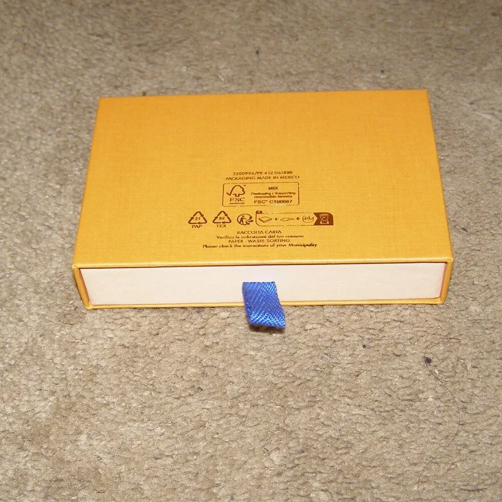NEW Louis Vuitton Empty Charm/Wallet box Complete set